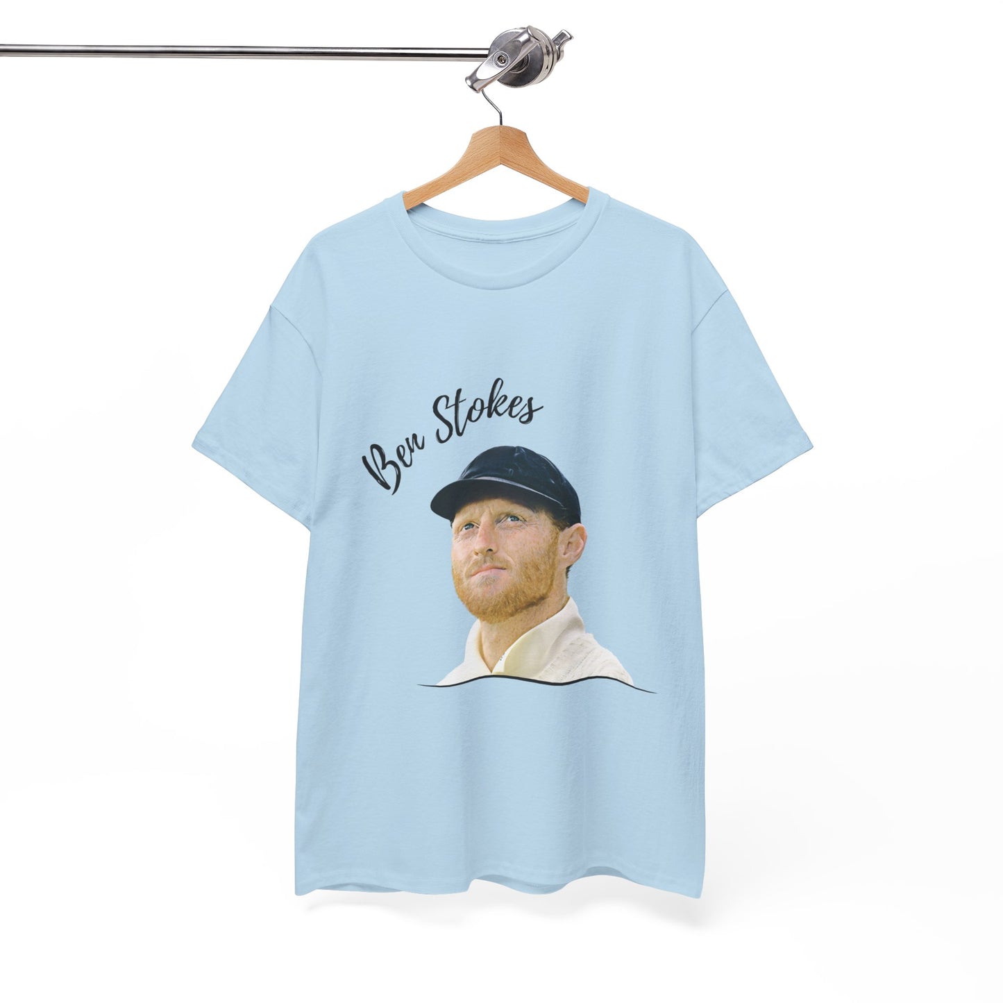 Ben Stokes - Portrait - Unisex Heavy Cotton Tee