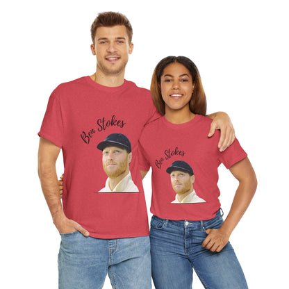 Ben Stokes - Portrait - Unisex Heavy Cotton Tee