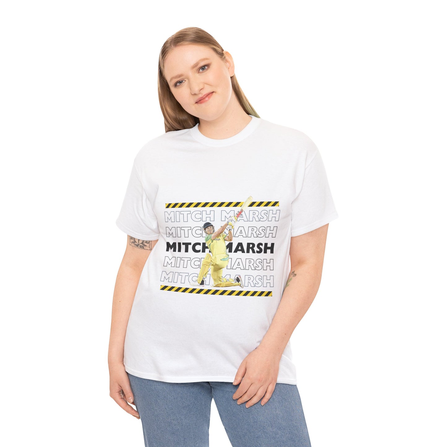 Mitch Marsh - The Bison - Unisex Heavy Cotton Tee