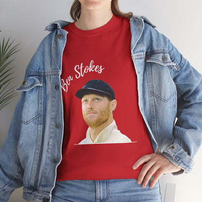 Ben Stokes - Portrait - Unisex Heavy Cotton Tee