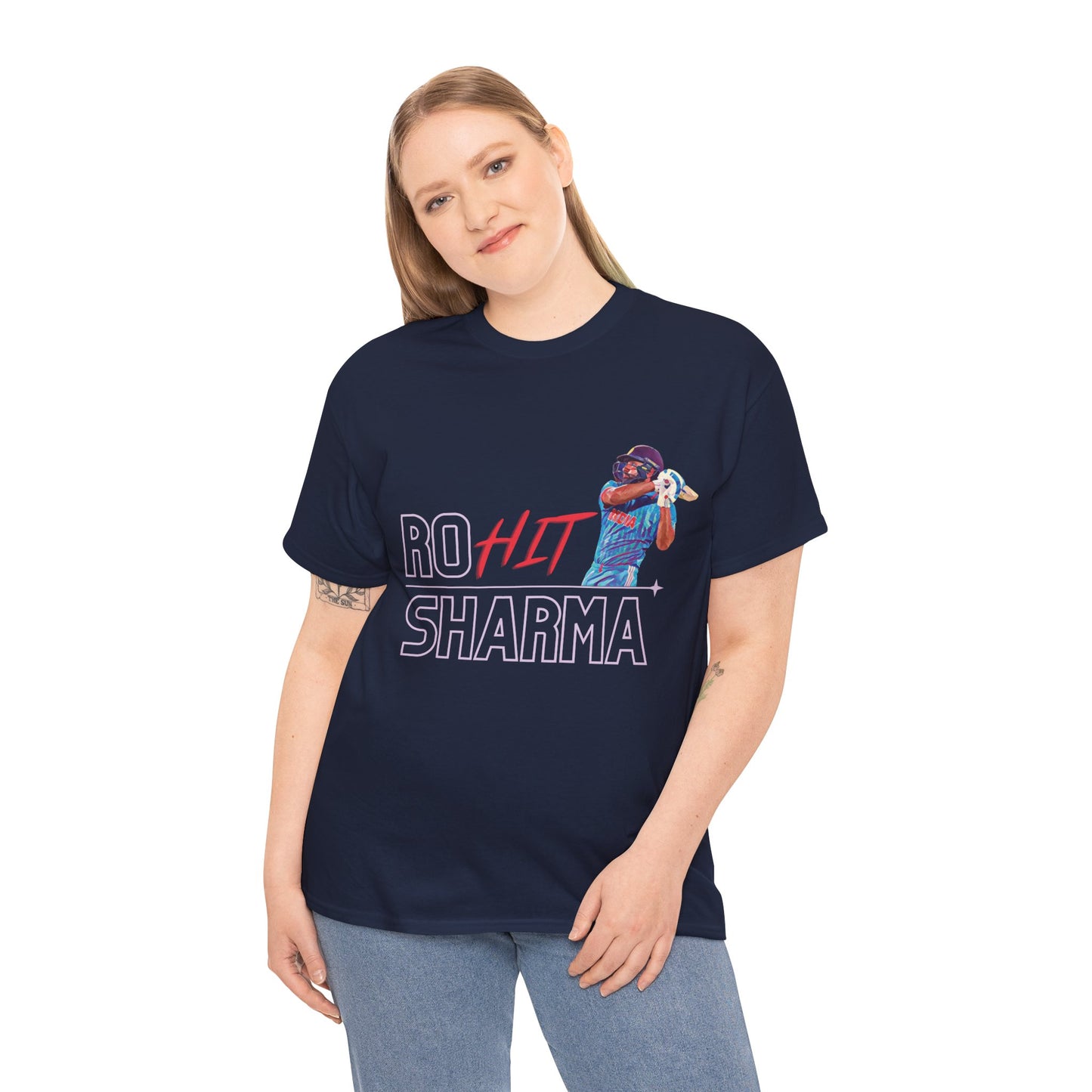 Ro-HIT Sharma - Unisex Heavy Cotton Tee