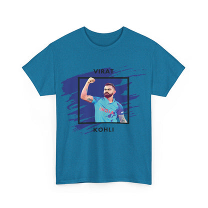 Virat Kohli - Brushstroke frame - Unisex Heavy Cotton Tee