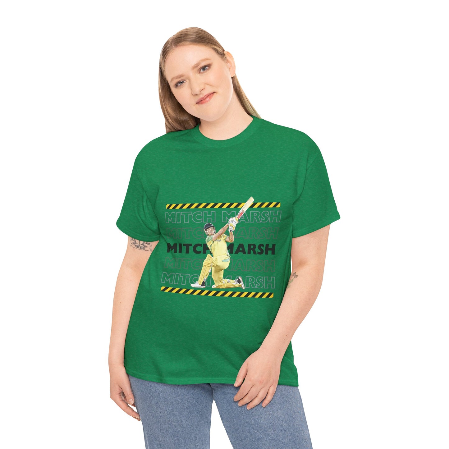 Mitch Marsh - The Bison - Unisex Heavy Cotton Tee