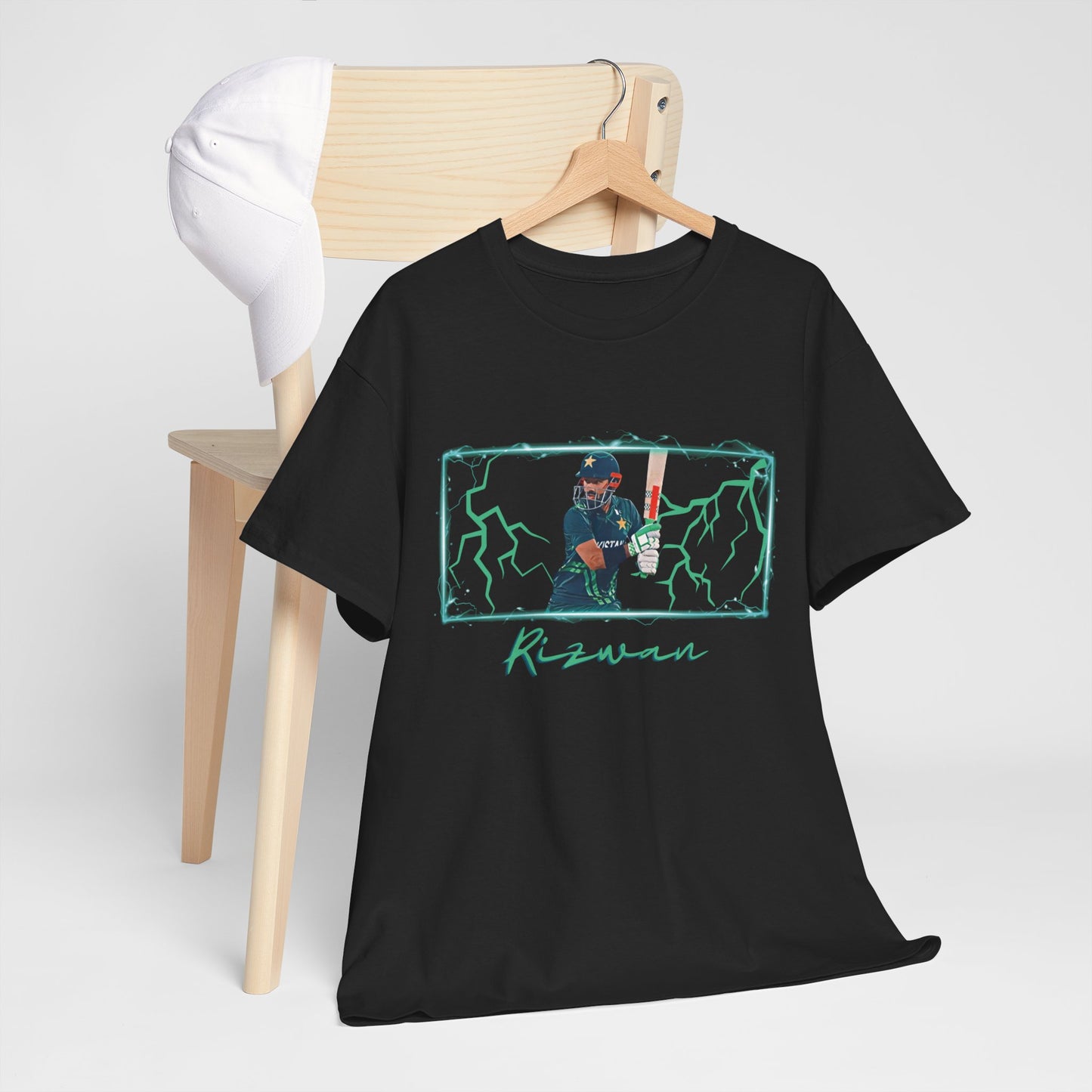 Rizwan - Lightning - Unisex Heavy Cotton Tee