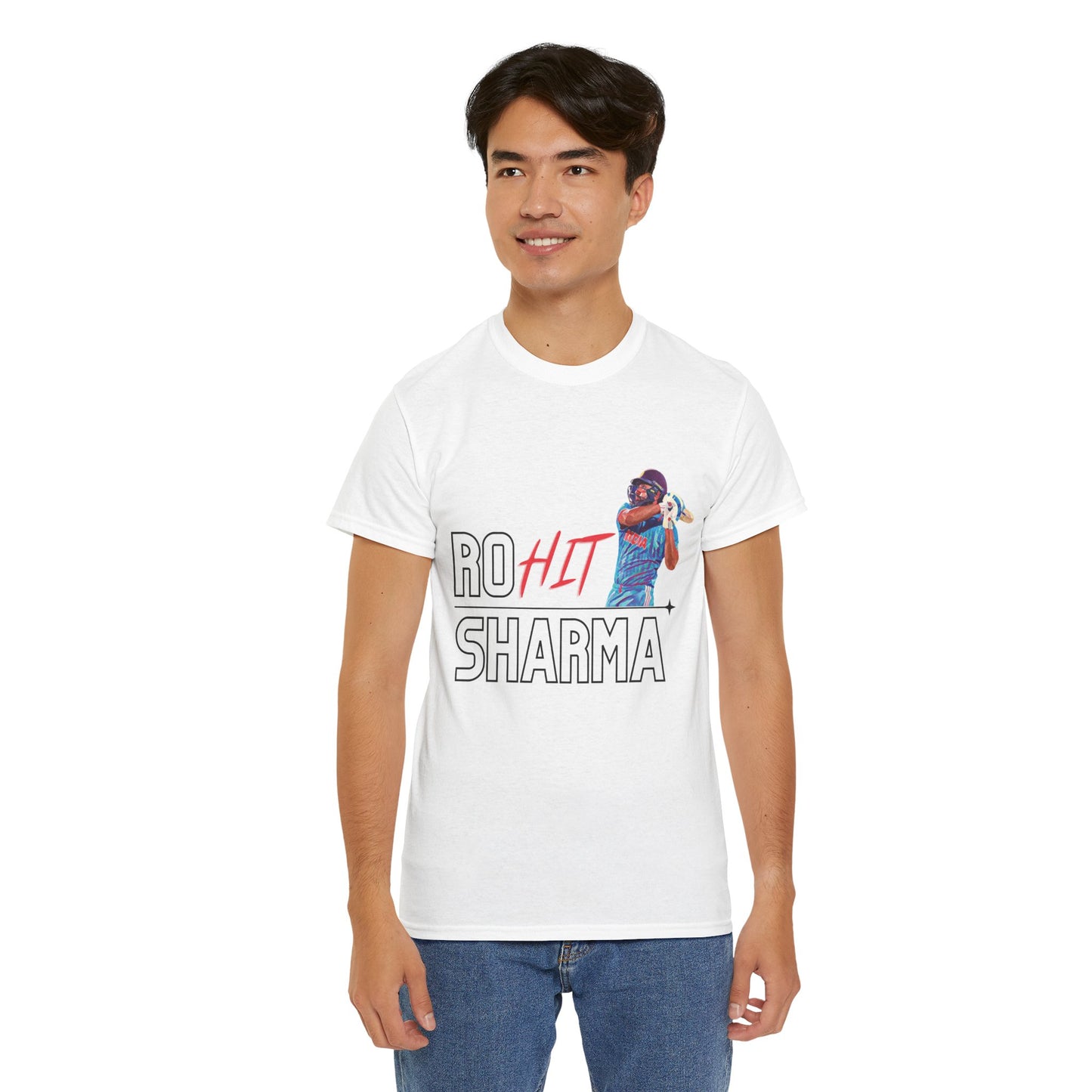 Ro-HIT Sharma - Unisex Heavy Cotton Tee