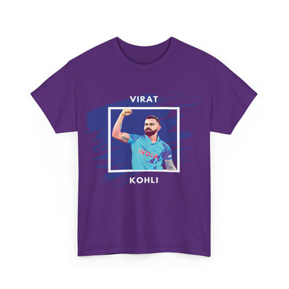 Virat Kohli - Brushstroke frame - Unisex Heavy Cotton Tee