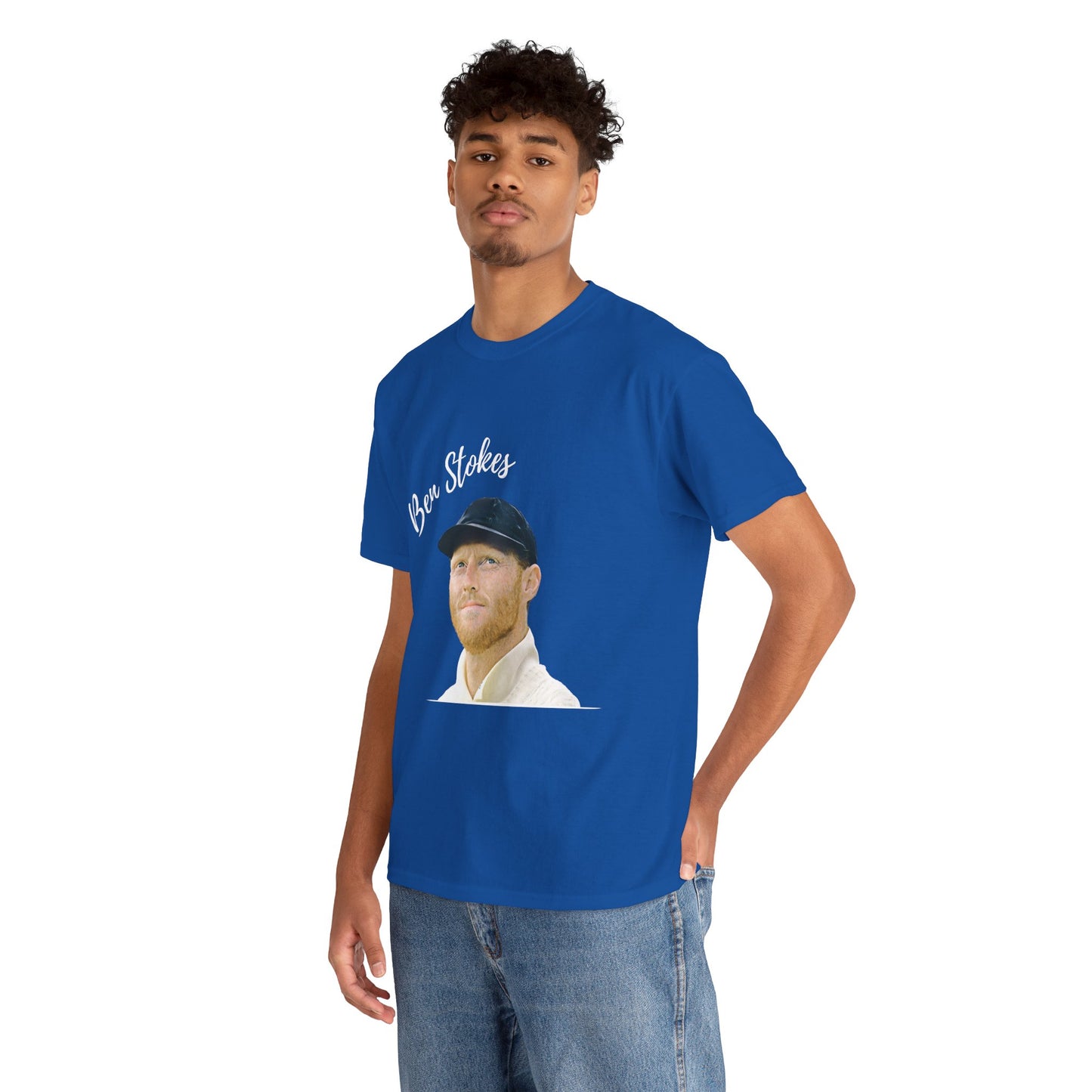 Ben Stokes - Portrait - Unisex Heavy Cotton Tee