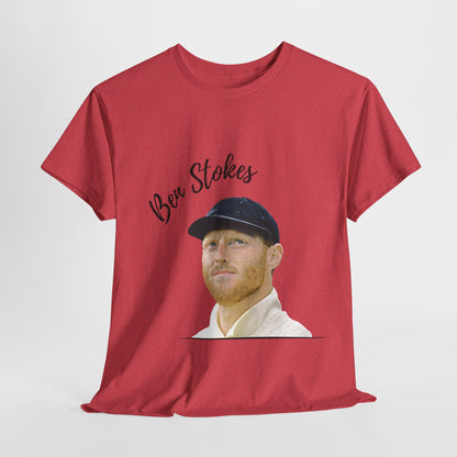 Ben Stokes - Portrait - Unisex Heavy Cotton Tee