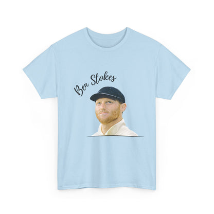 Ben Stokes - Portrait - Unisex Heavy Cotton Tee