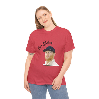 Ben Stokes - Portrait - Unisex Heavy Cotton Tee