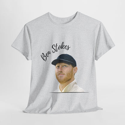 Ben Stokes - Portrait - Unisex Heavy Cotton Tee