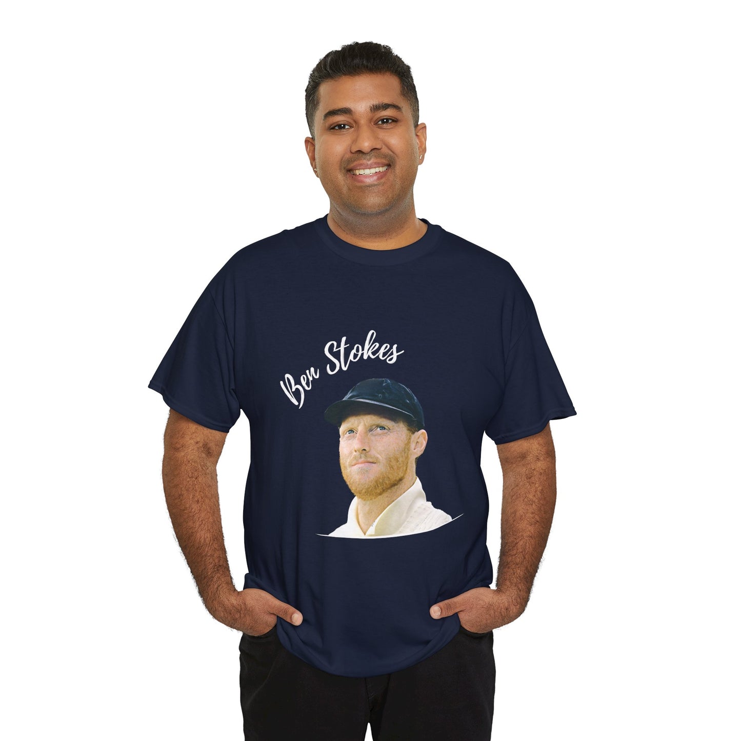 Ben Stokes - Portrait - Unisex Heavy Cotton Tee