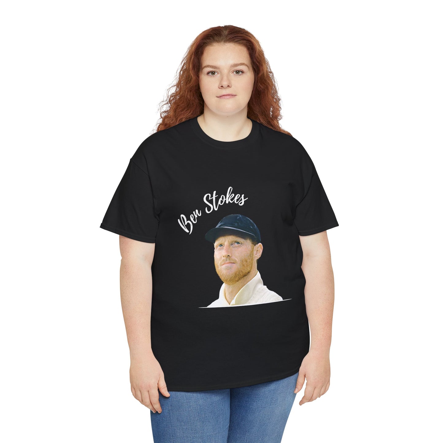 Ben Stokes - Portrait - Unisex Heavy Cotton Tee