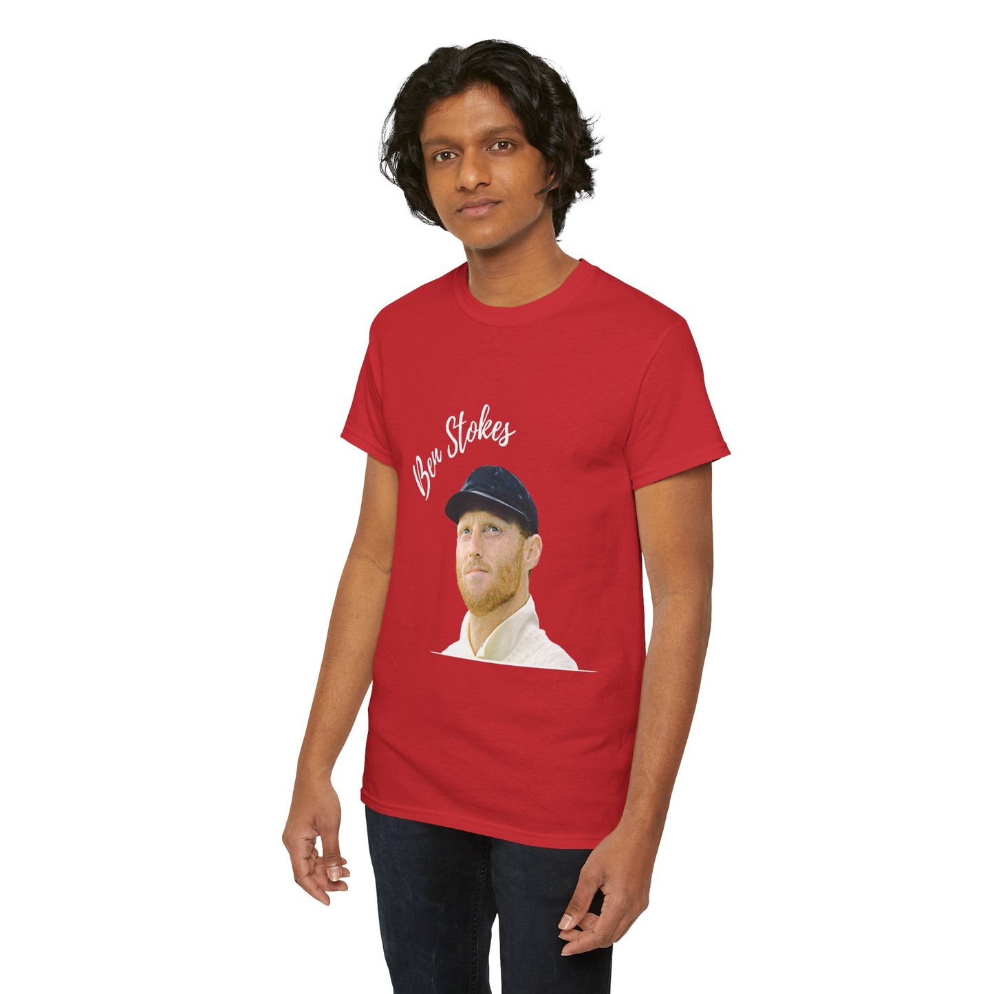 Ben Stokes - Portrait - Unisex Heavy Cotton Tee