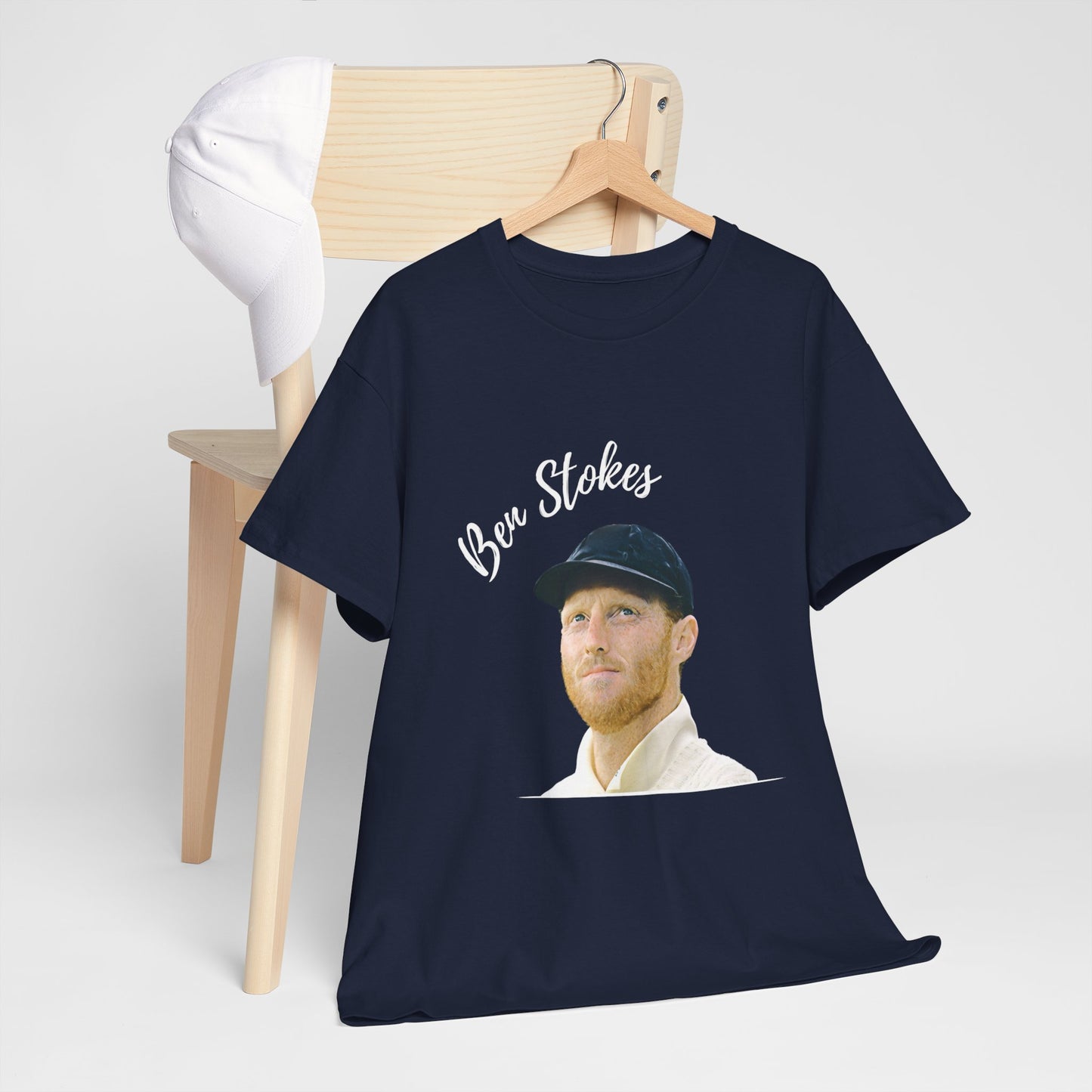 Ben Stokes - Portrait - Unisex Heavy Cotton Tee