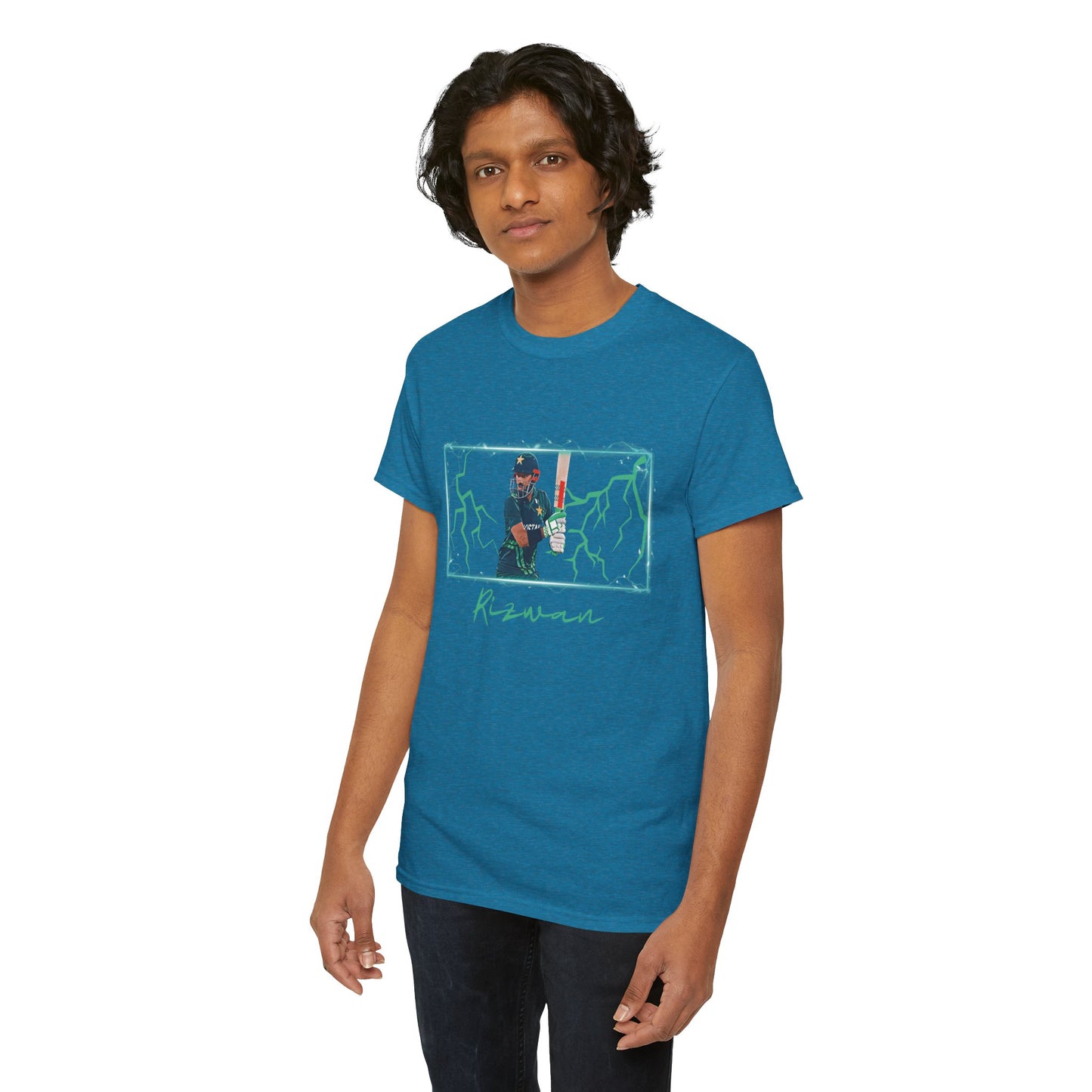 Rizwan - Lightning - Unisex Heavy Cotton Tee