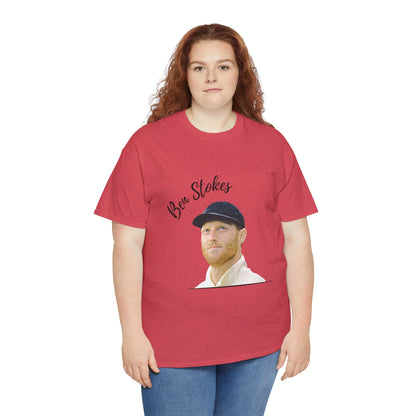 Ben Stokes - Portrait - Unisex Heavy Cotton Tee