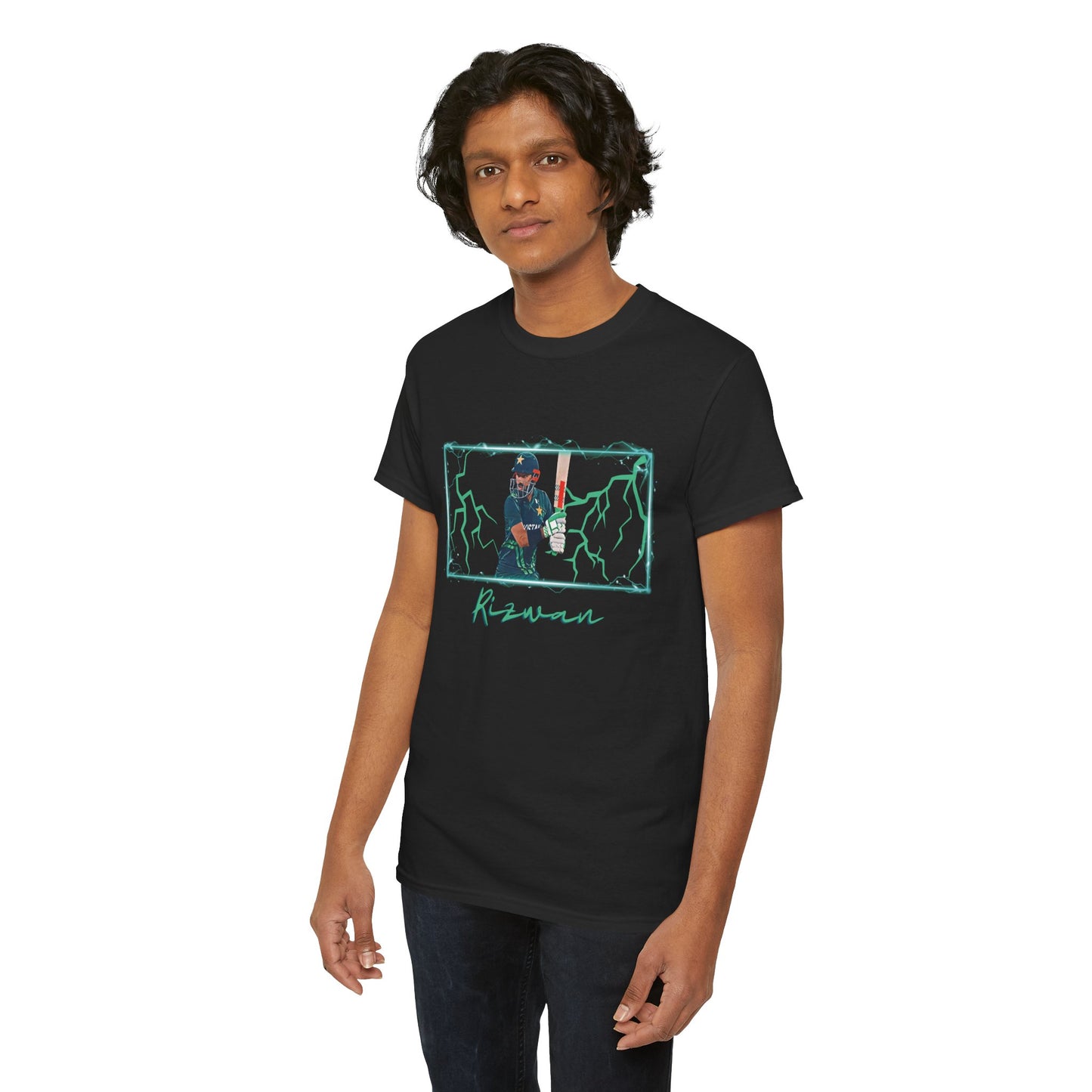 Rizwan - Lightning - Unisex Heavy Cotton Tee