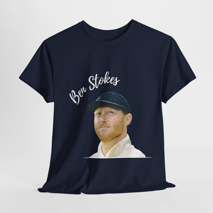 Ben Stokes - Portrait - Unisex Heavy Cotton Tee