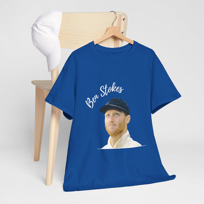 Ben Stokes - Portrait - Unisex Heavy Cotton Tee