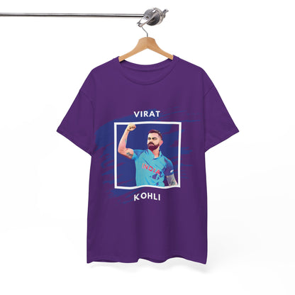 Virat Kohli - Brushstroke frame - Unisex Heavy Cotton Tee