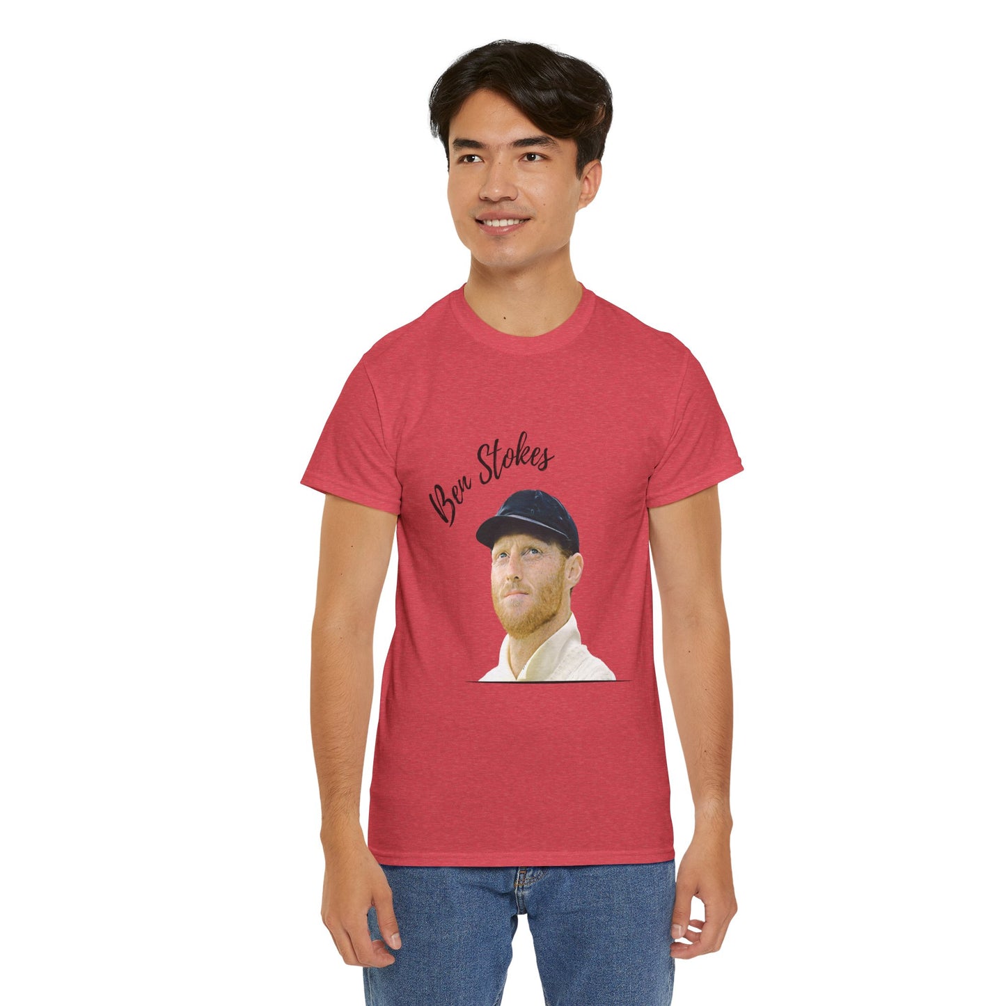 Ben Stokes - Portrait - Unisex Heavy Cotton Tee