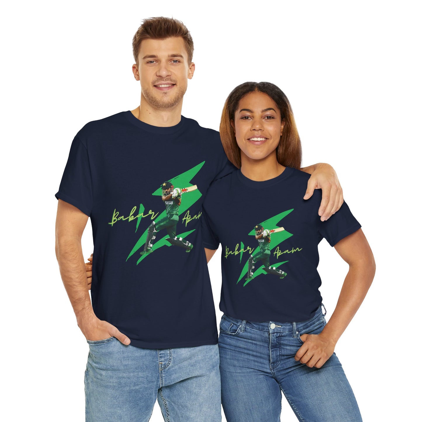 Babar Azam - Lightning Shard - Unisex Heavy Cotton Tee