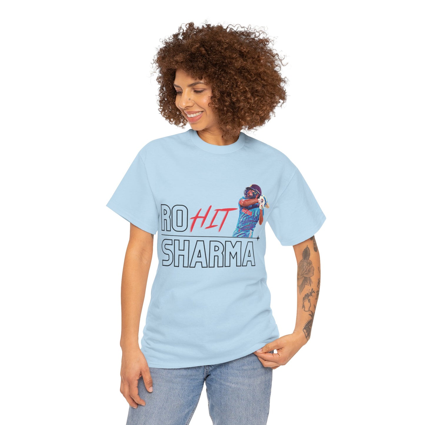 Ro-HIT Sharma - Unisex Heavy Cotton Tee