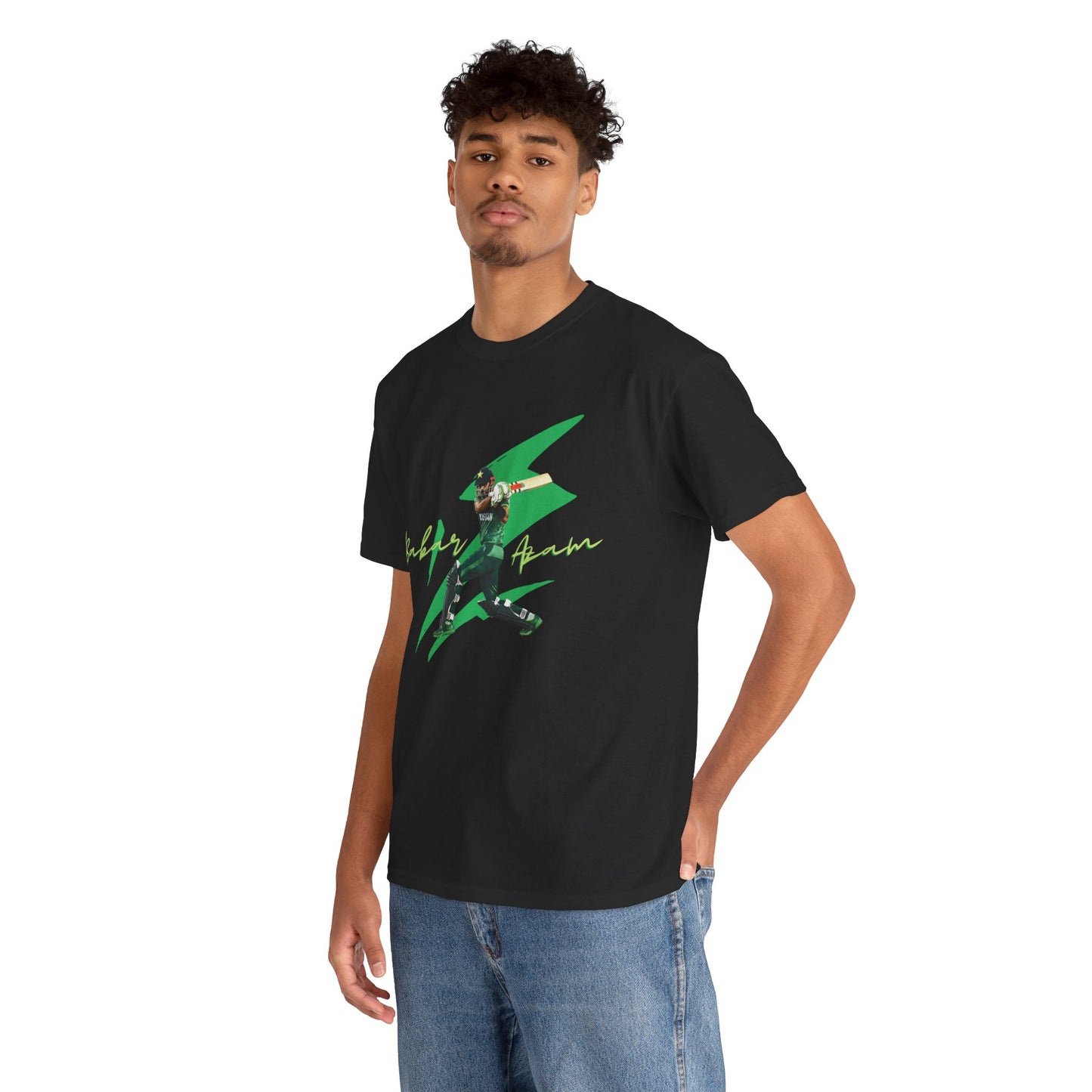 Babar Azam - Lightning Shard - Unisex Heavy Cotton Tee