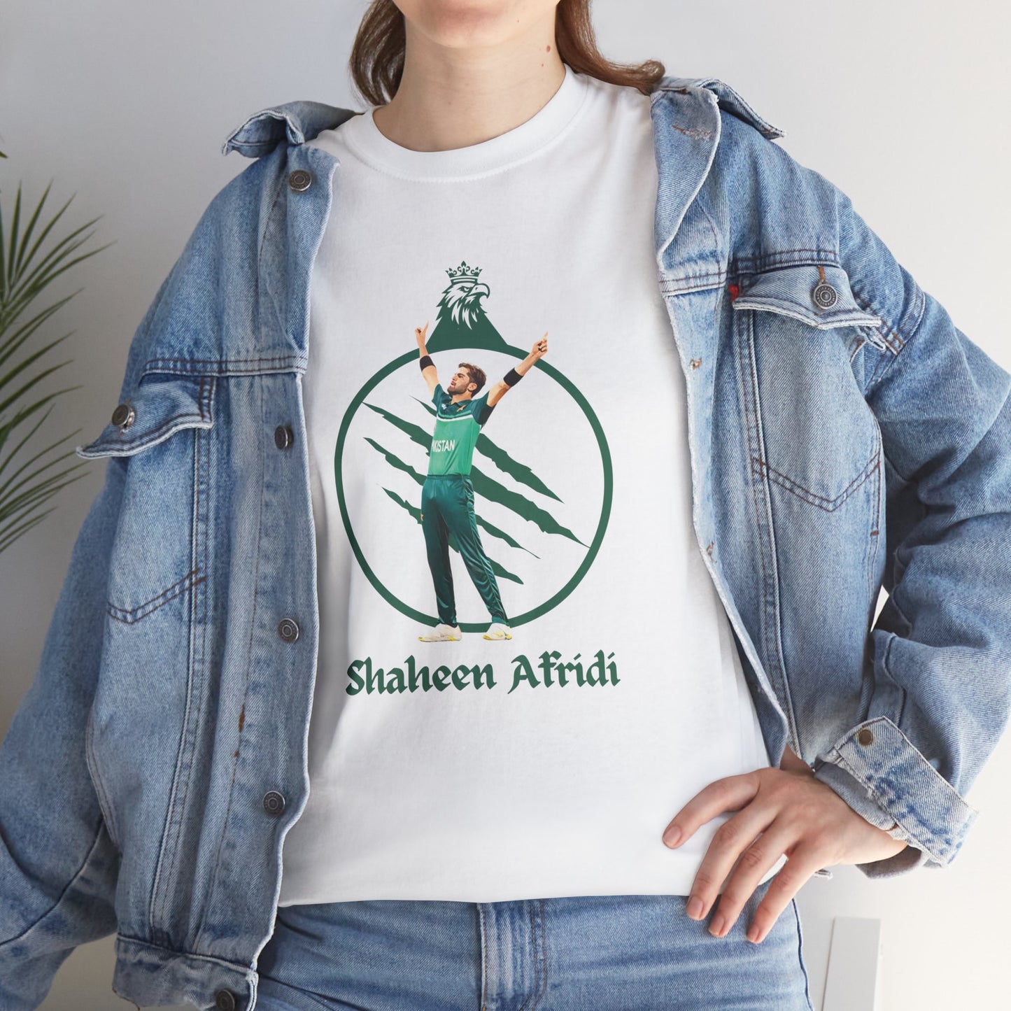 Shaheen Afridi - The Eagle - Unisex heavy cotton tee