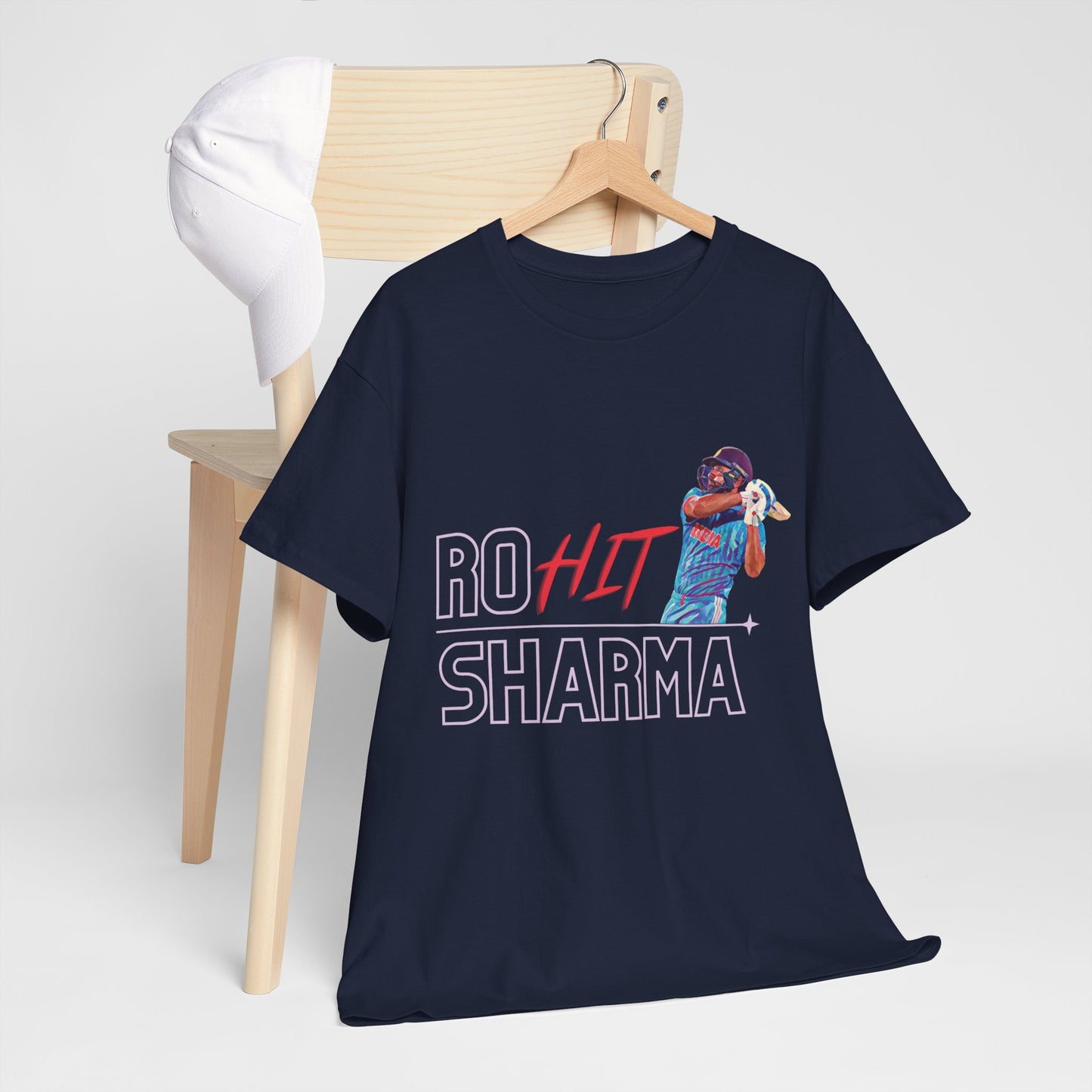 Ro-HIT Sharma - Unisex Heavy Cotton Tee