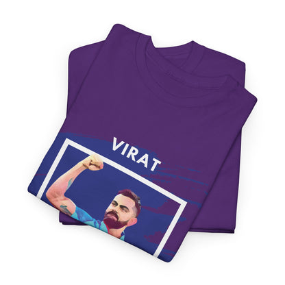 Virat Kohli - Brushstroke frame - Unisex Heavy Cotton Tee