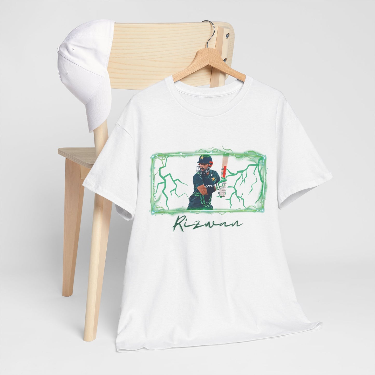 Rizwan - Lightning - Unisex Heavy Cotton Tee