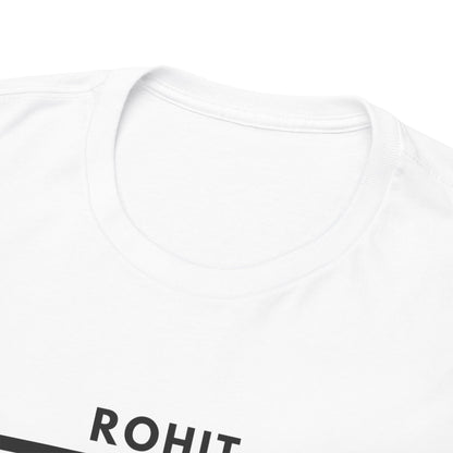 Rohit Sharma - Brushstroke frame - Unisex Heavy Cotton Tee