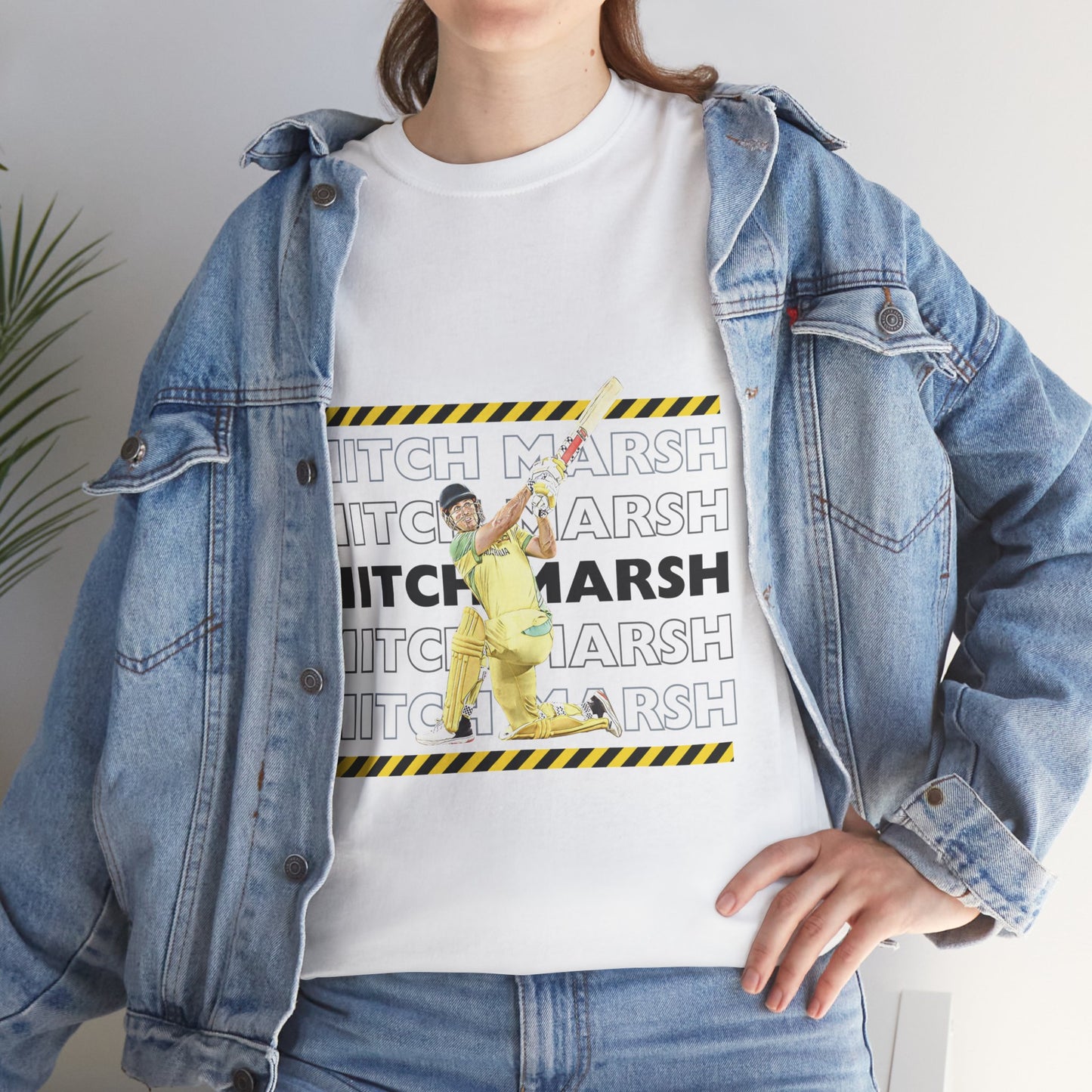 Mitch Marsh - The Bison - Unisex Heavy Cotton Tee