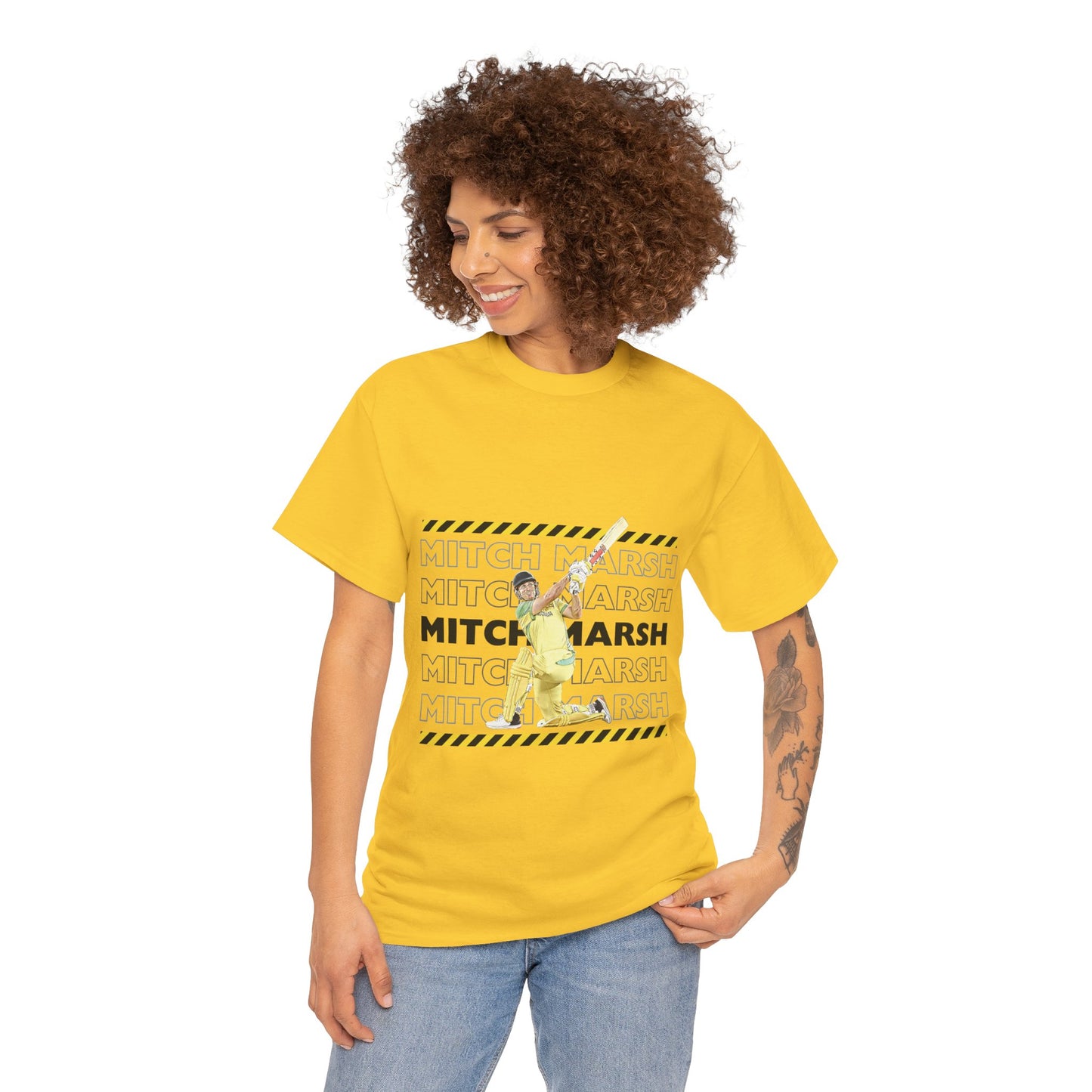 Mitch Marsh - The Bison - Unisex Heavy Cotton Tee