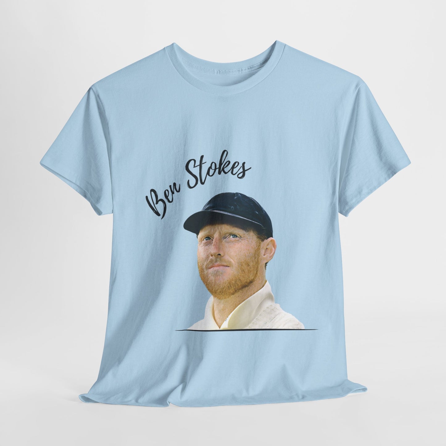 Ben Stokes - Portrait - Unisex Heavy Cotton Tee