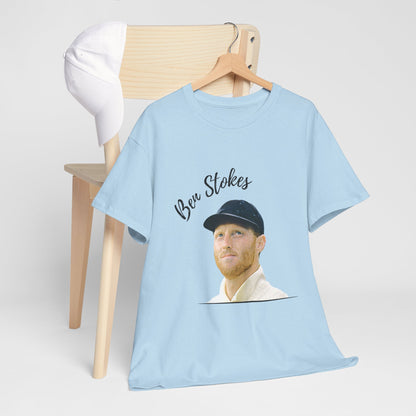 Ben Stokes - Portrait - Unisex Heavy Cotton Tee