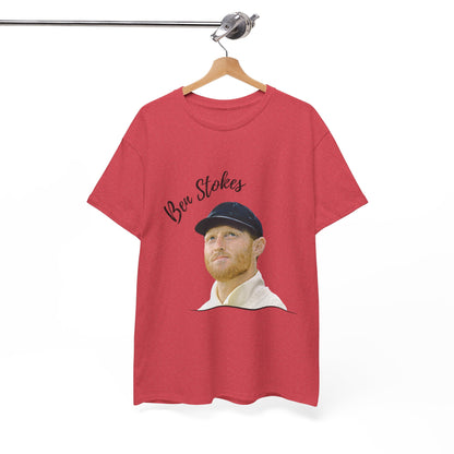 Ben Stokes - Portrait - Unisex Heavy Cotton Tee