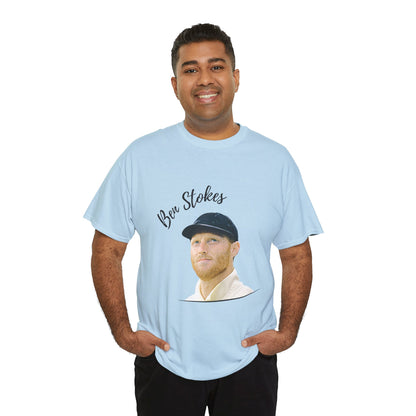 Ben Stokes - Portrait - Unisex Heavy Cotton Tee