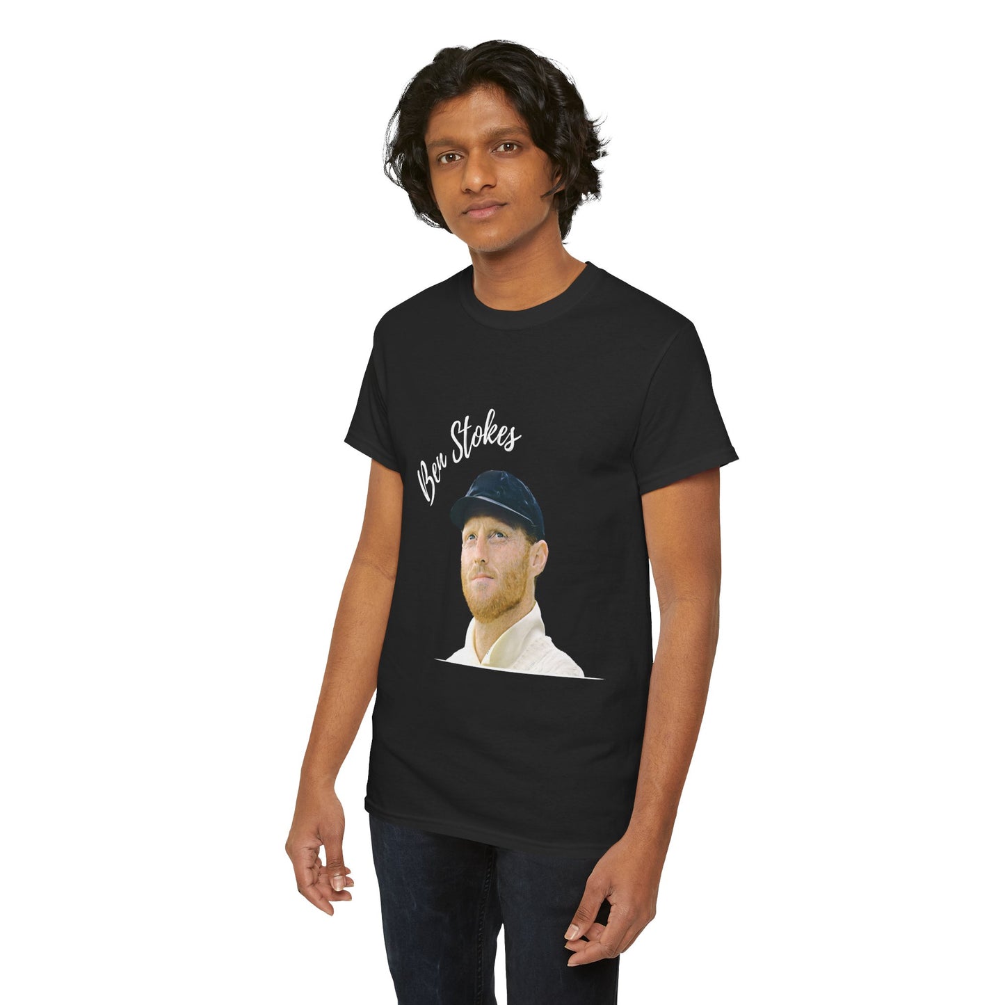 Ben Stokes - Portrait - Unisex Heavy Cotton Tee